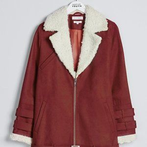 NATIVE YOUTH Red Mistral Coat